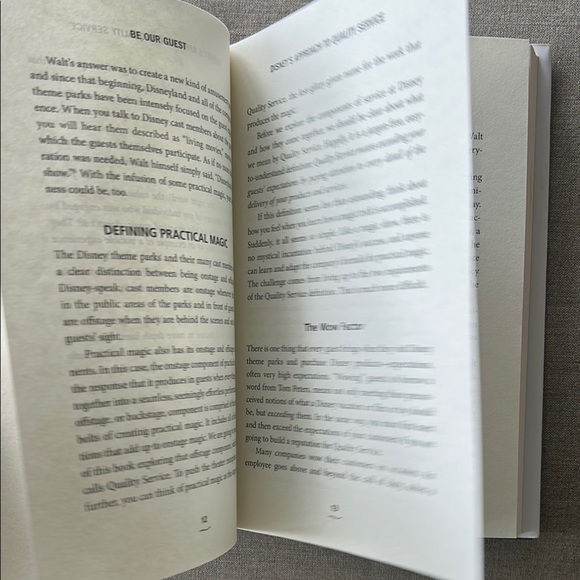 Disney Institute 'Be Our Guest' Book - Picture 5 of 5